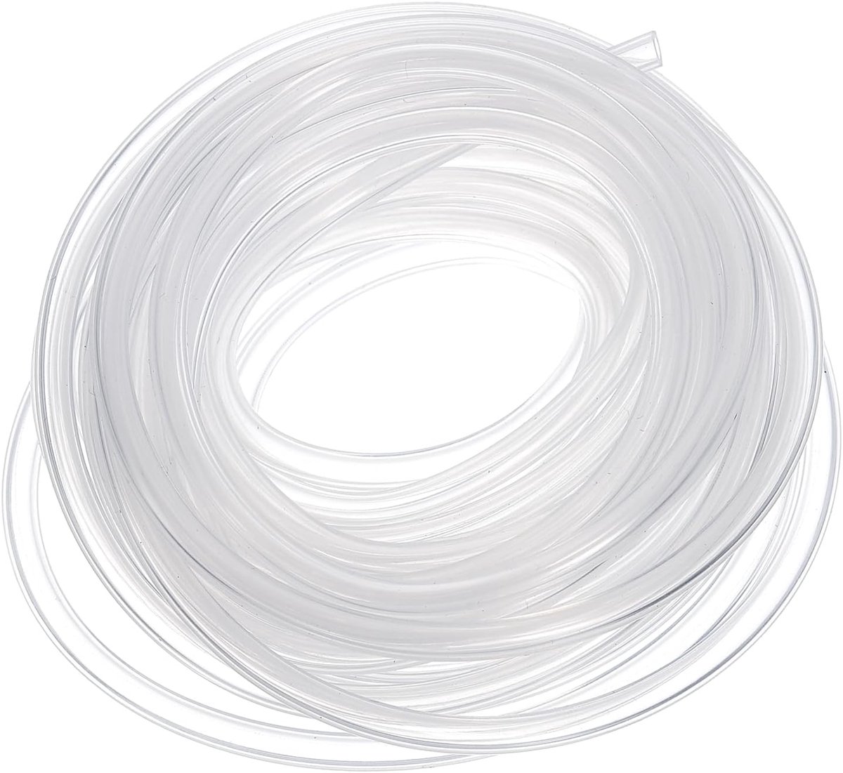 Siliconen slang, 3,5 mm ID x 4,5 mm OD 16,4 voet lange flexibele zuivere siliconen slang, slangslang voor thuisbrouwen, aquaponica, luchtslang, irrigatie