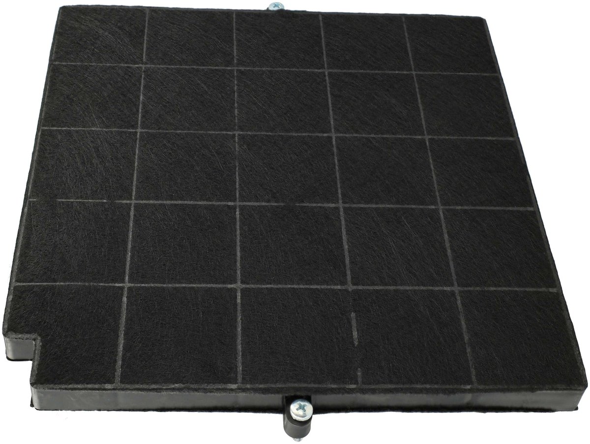 vhbw-actieve-koolfilter, compatibel met Whirlpool AMC981, AKR971, AKR971IX afzuigkap – 26,5 x 25,8 x 1,8 cm