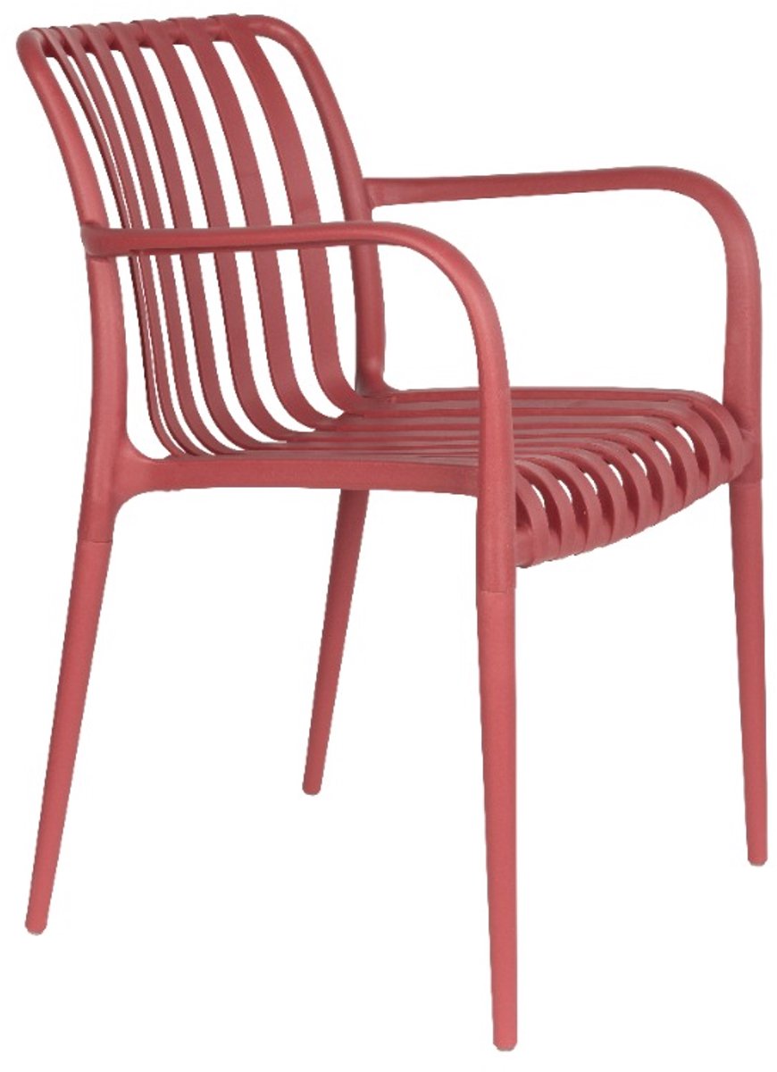 ANLI STYLE Outdoor Chair Amae Red - set van 4