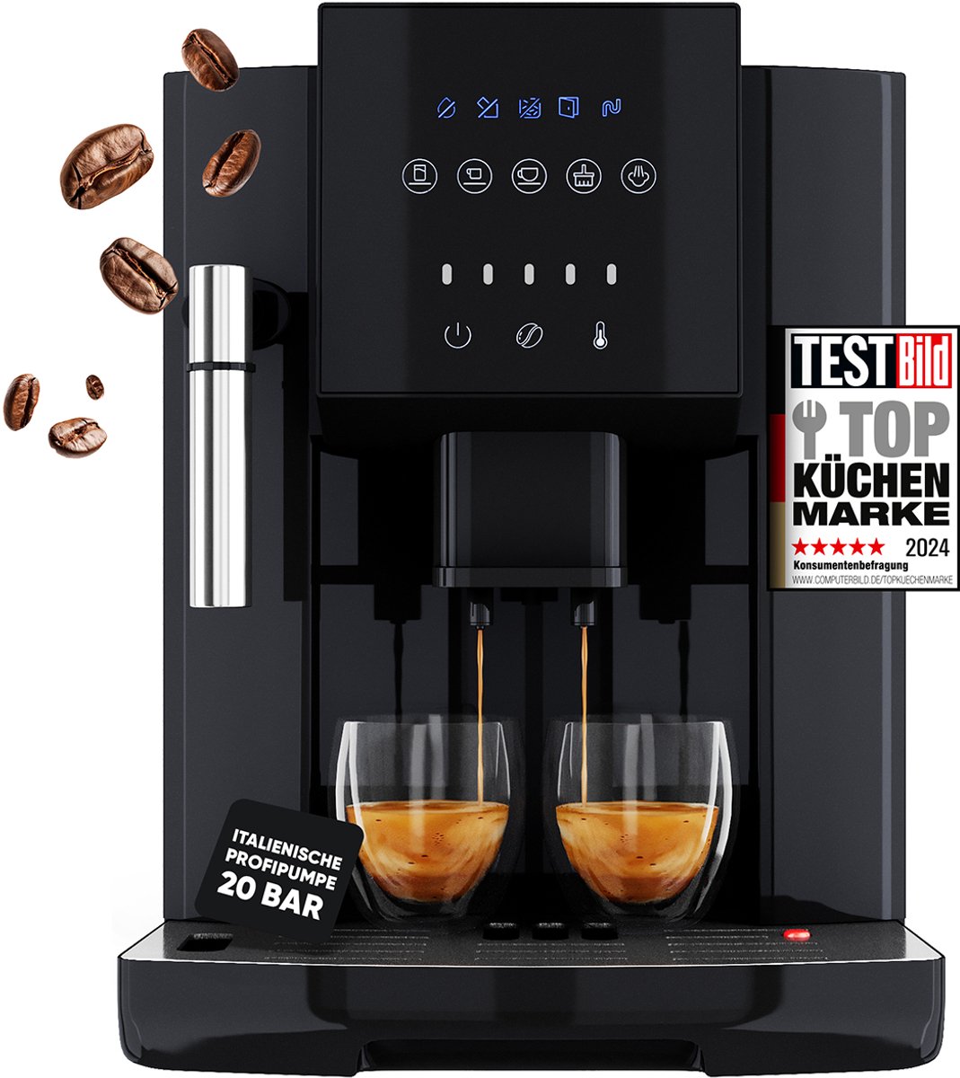 ProfiCook KAV 1281 - Espresso volautomaat
