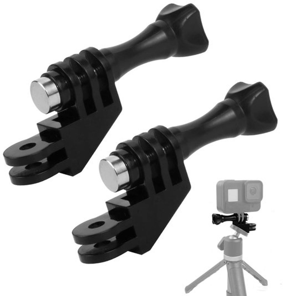 Geschikt voor stuks universele 90° verticale richting elleboogbevestigingsadapter Geschikt voor GoPro DJI Insta360