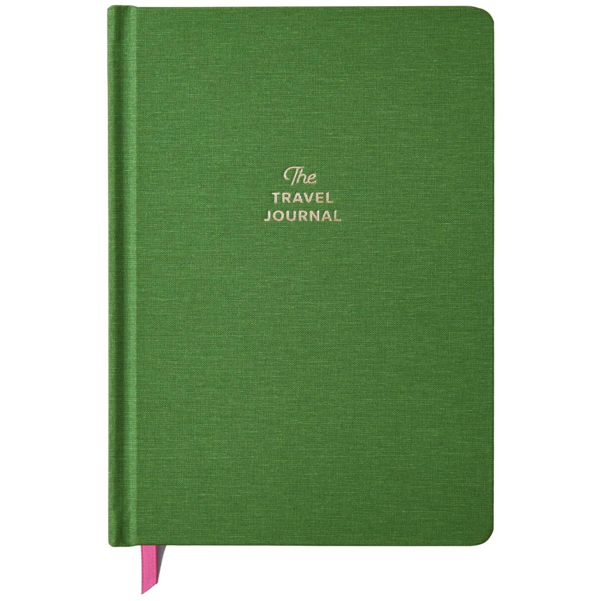 SnelShoppen - Reisdagboek Notitieboek voor Reizigers - Gids voor Vakanties en Reizen - Basilicumgroen - Ideaal Keepsake Cadeau voor Avonturiers