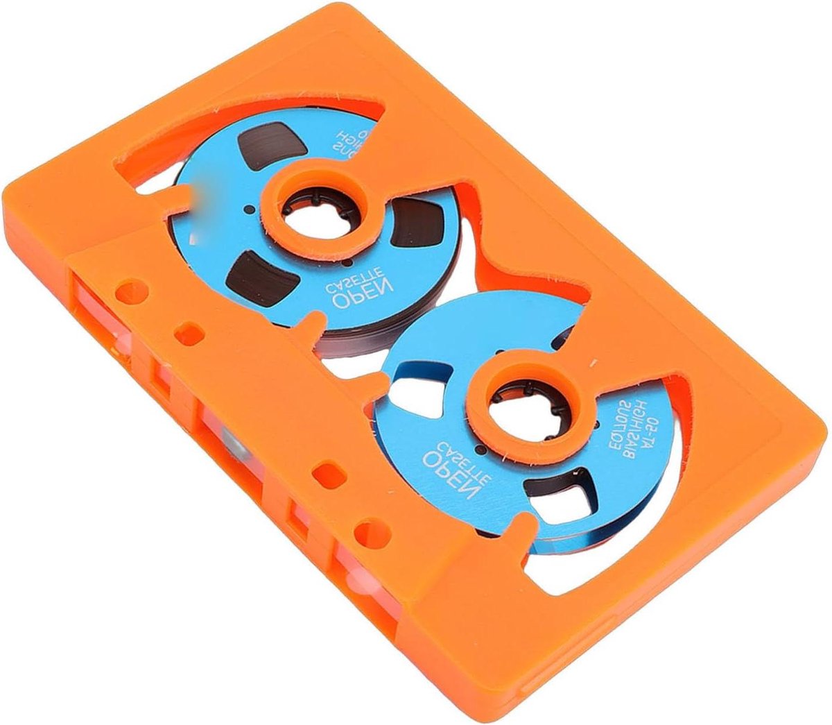 Cassettebandje Reel to Reel - Audiocassette Opnameband - Muziek Opnemen - Visuele Effecten - 50 Minuten - Metaal