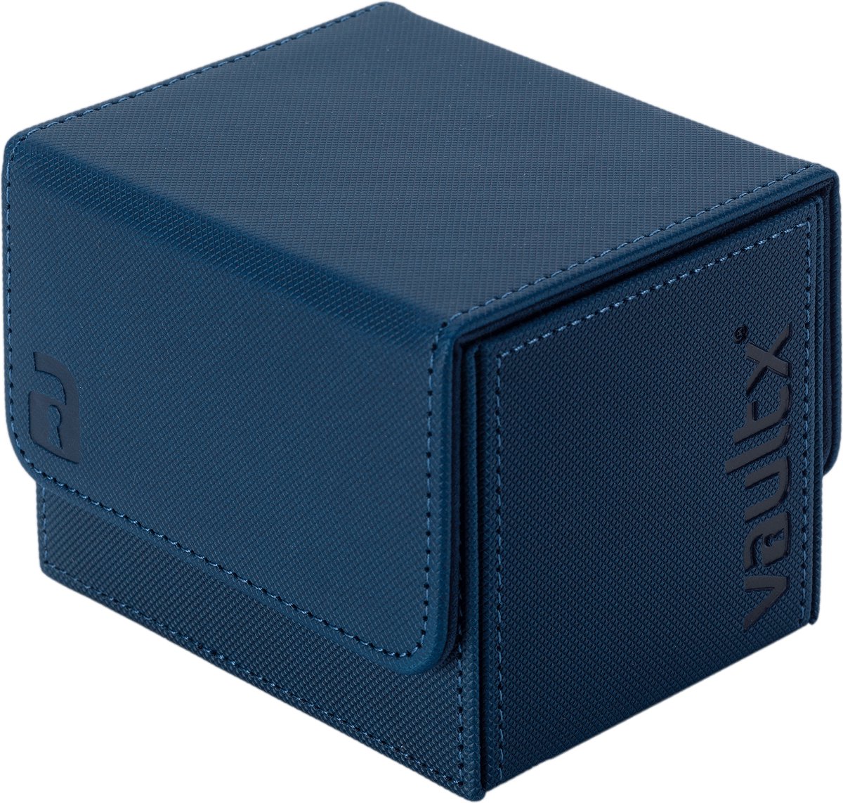 Vault X Exo-Tec® Zijbelading Trading Card Deck Box 100+ - Kaarthouder en opbergdoos - Blauw