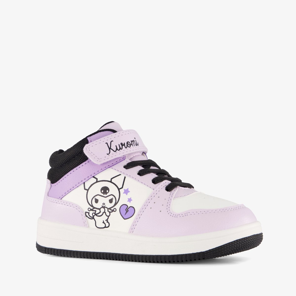 Hello Kitty Kuromi hoge meisjes sneakers paars - Maat 32