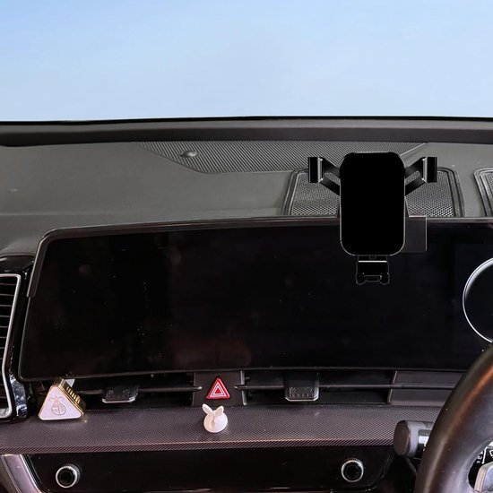 Autohouder Kia Sportage - Telefoonhouder Auto - Navigeren Onderweg - Verbeterde Vierde Generatie - 4-7 Inch Telefoons - Zwart