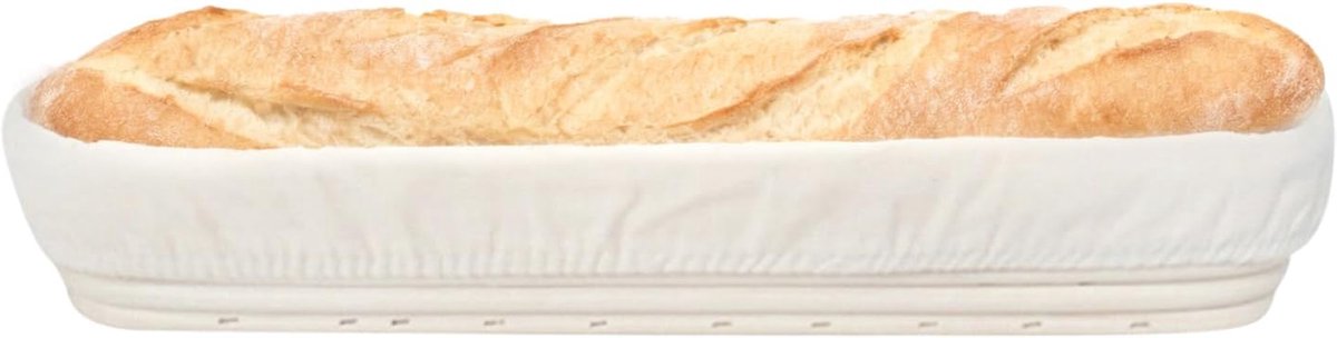 Rijsmand Brood - Rijskorf Bakmand - Brood Bakken - Natuurlijk Rotan Vlechtwerk - 34x10x55cm - Niet gespecificeerd
