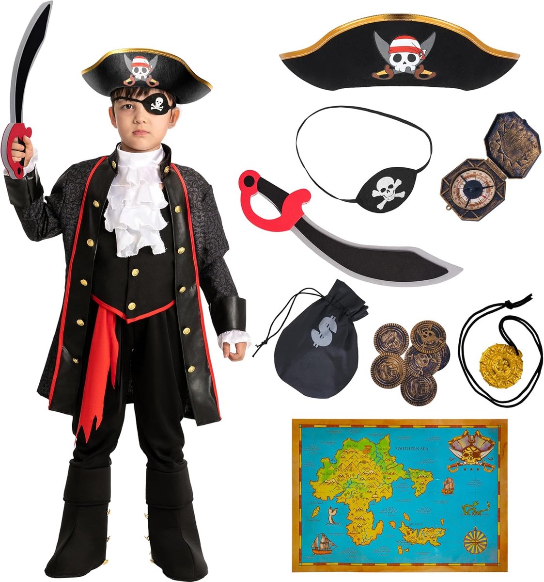 Creations Piratenkostuum voor kinderen