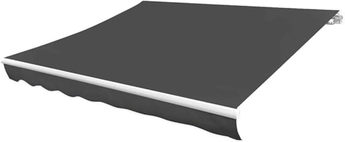 Verte Luifel - Vervangingsdoek voor Luifel - Polyester - Grijs - 380 x 295 CM