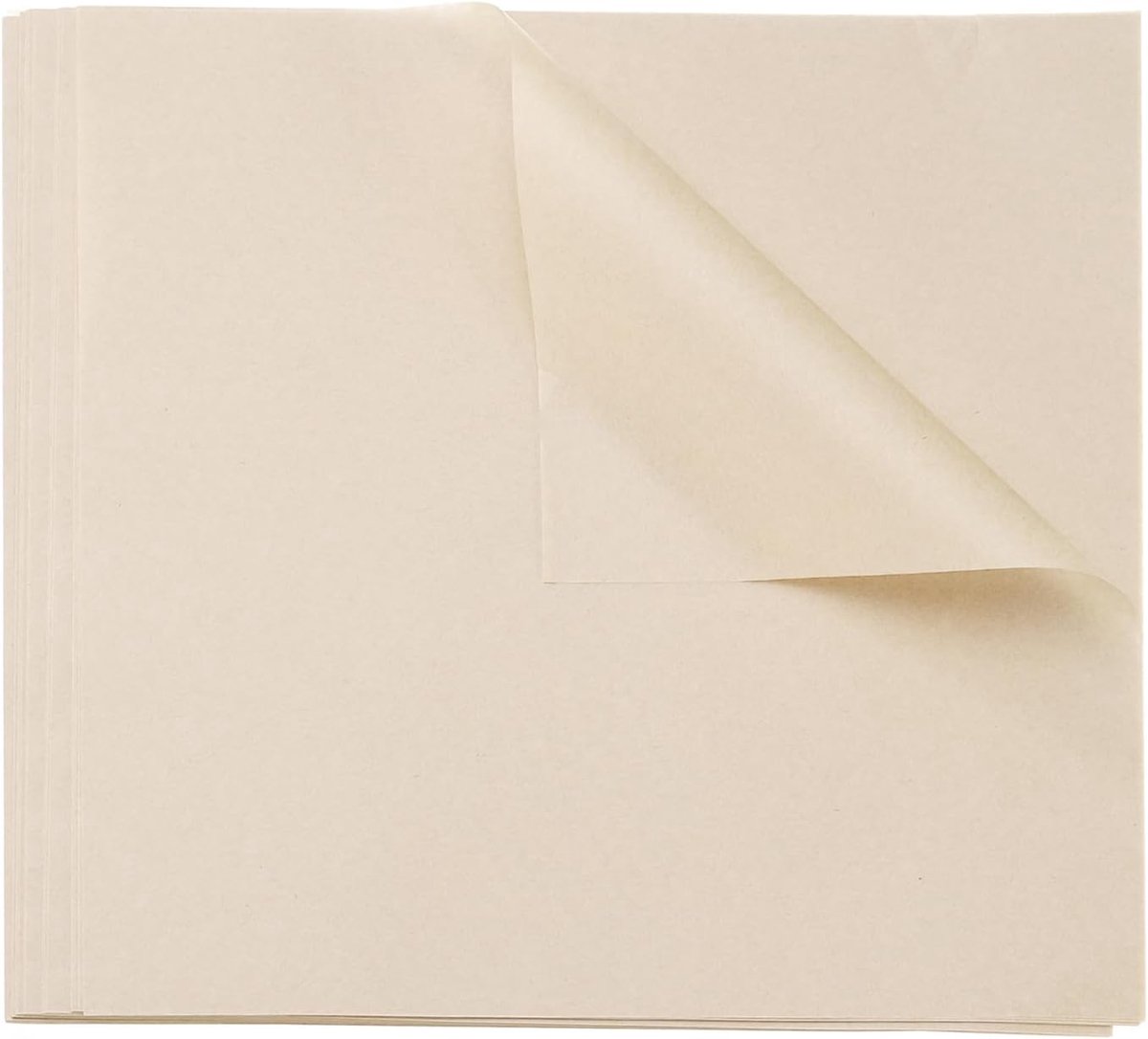 100 vellen waspapier, vierkant, 15 x 15 cm, olieabsorberend papier