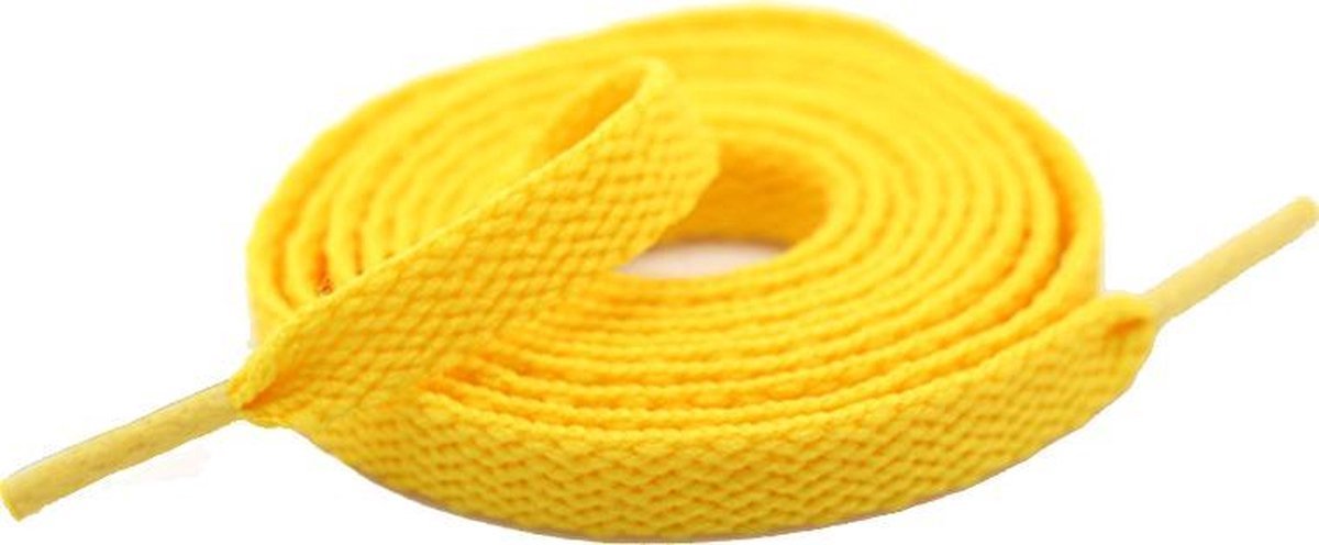 *** Gele Schoenveters van 120cm - Shoe Laces - Schoen veters Geel van Heble® ***