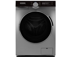 Heinner HWM-M1014IVKSA++ Wasmachine 10 kg – Inverter Motor – 1400 tpm – 14 Programma’s – Stoomfunctie – Energieklasse A – Touchbediening – Zilver – 5 Jaar Garantie