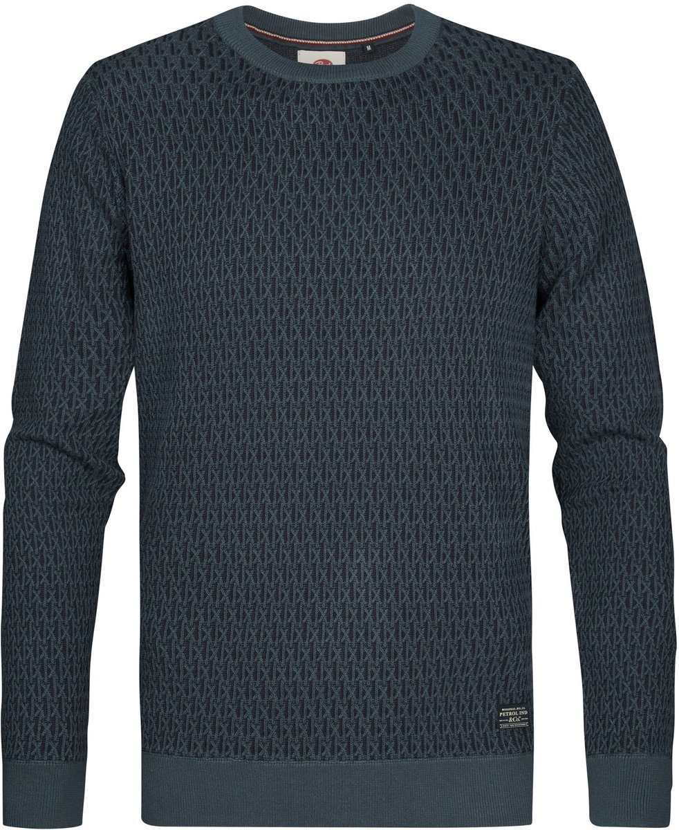 Petrol Industries - Heren sweater - Maat L - Mannen - MARINE - katoen