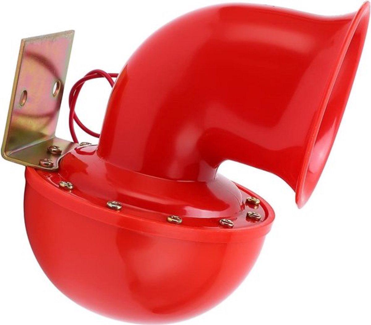Dailygoody - Auto Elektrische Hoorn - Luchthoorn 150db - Rood