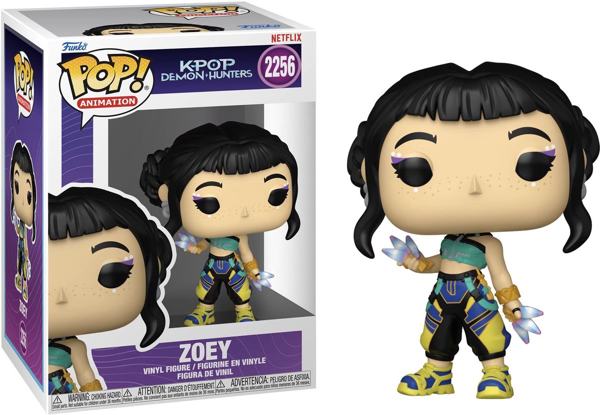 Funko POP Animation: KPop Demon Hunters - Zoey — afbeelding 4