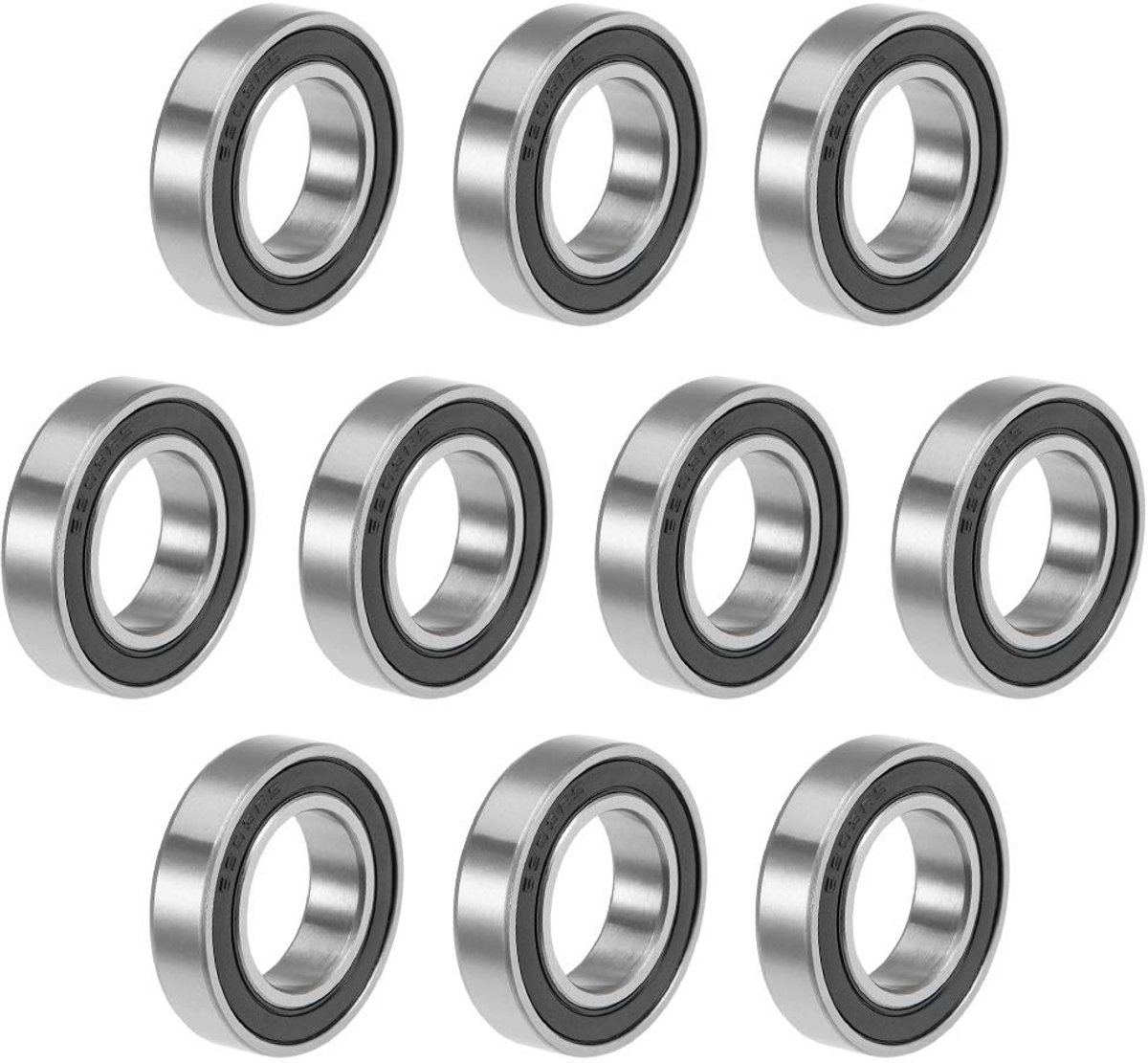 Lagers 6903-2RS Z2 dubbel verzegeld koolstofstaal 17 mm x 30 mm x 7 mm