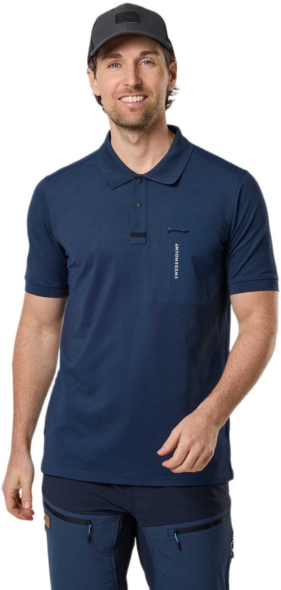 Swedemount Lofoten Piké POLO SS – Herenpolo – Maat L