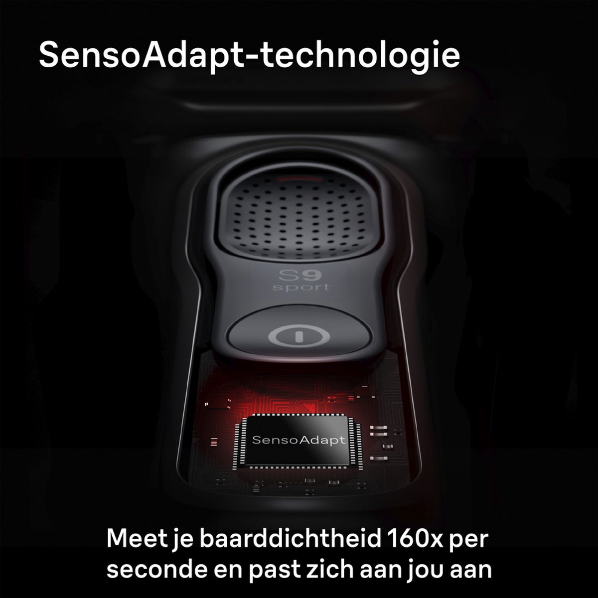 Braun Series 9 9110s Elektrisch Scheerapparaat met SensoAdapt - afbeelding 3