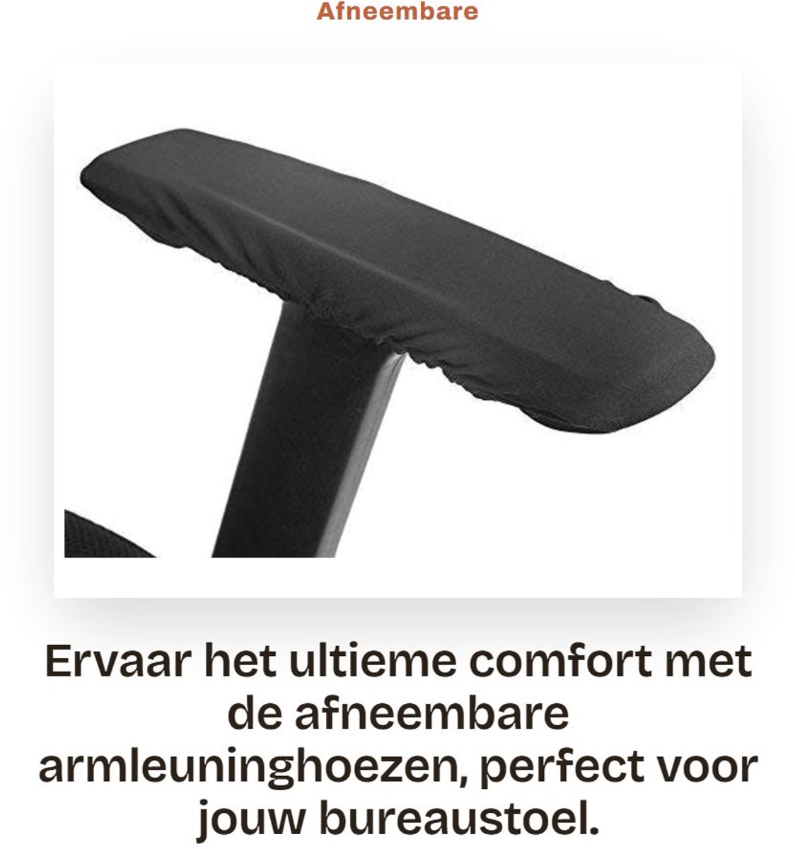 Dailygoods- Armleuninghoezen Afneembaar - Elastisch Kussen - Wasbaar - Comfortabel Polyester - Universele Bescherming - Ontspanning en Pijnhulp - Stoelarmleuningen