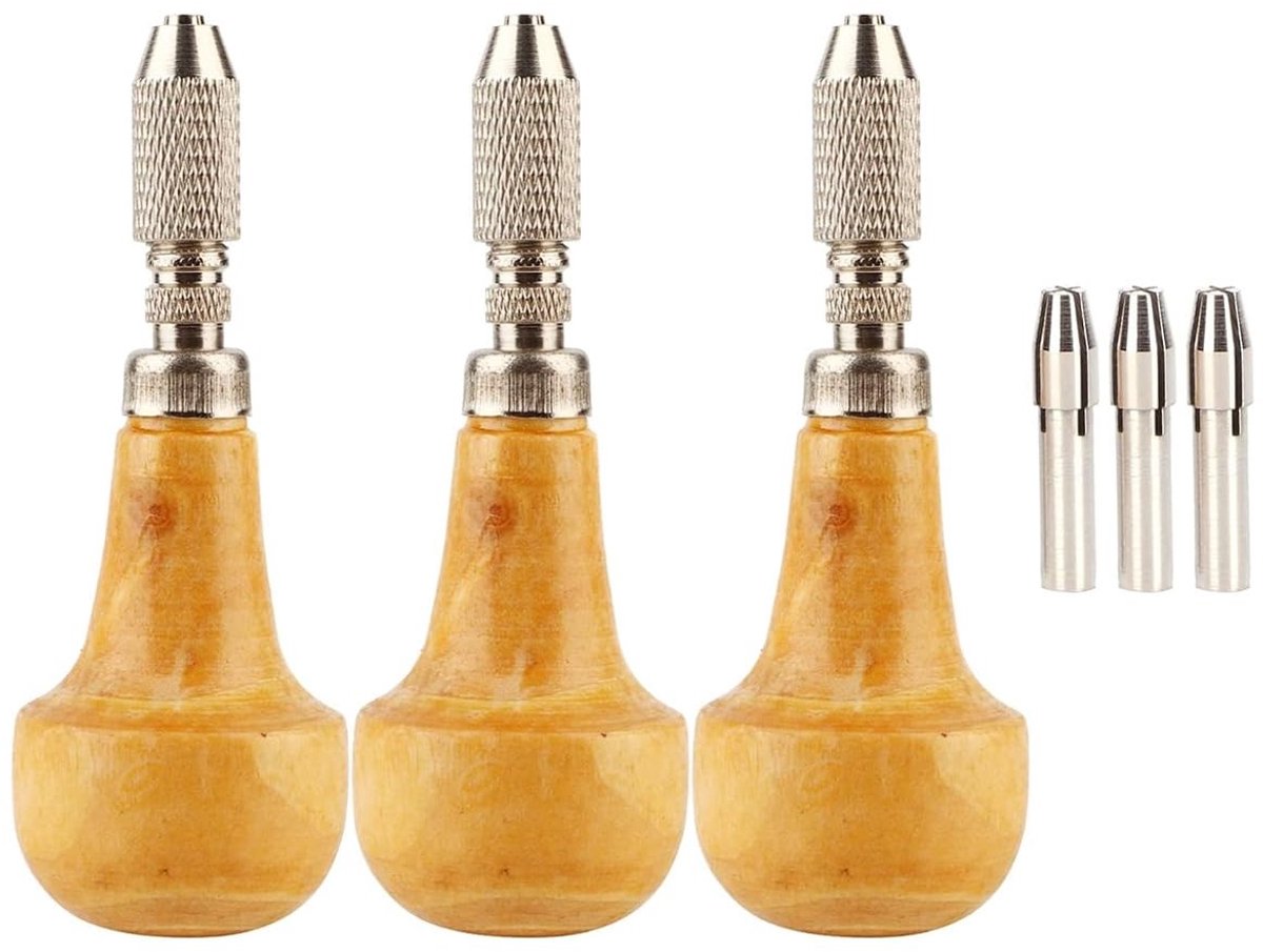 Dailygoods - 3 Sets Bankschroef met Vergrendelingsmondstuk voor Sieraden