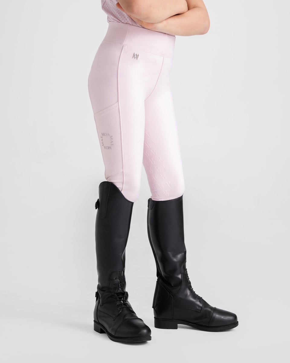Moá Mae Kids Rijlegging Fullgrip Roze Leeftijd 12-13