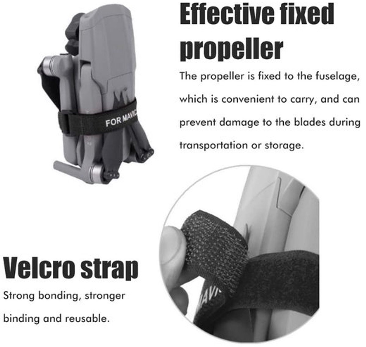 Vt products - Propeller Guard Strap Holder - Drone Accessoires