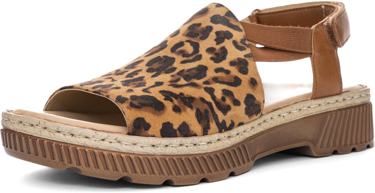 ara Sandaal Capri natuur cognac