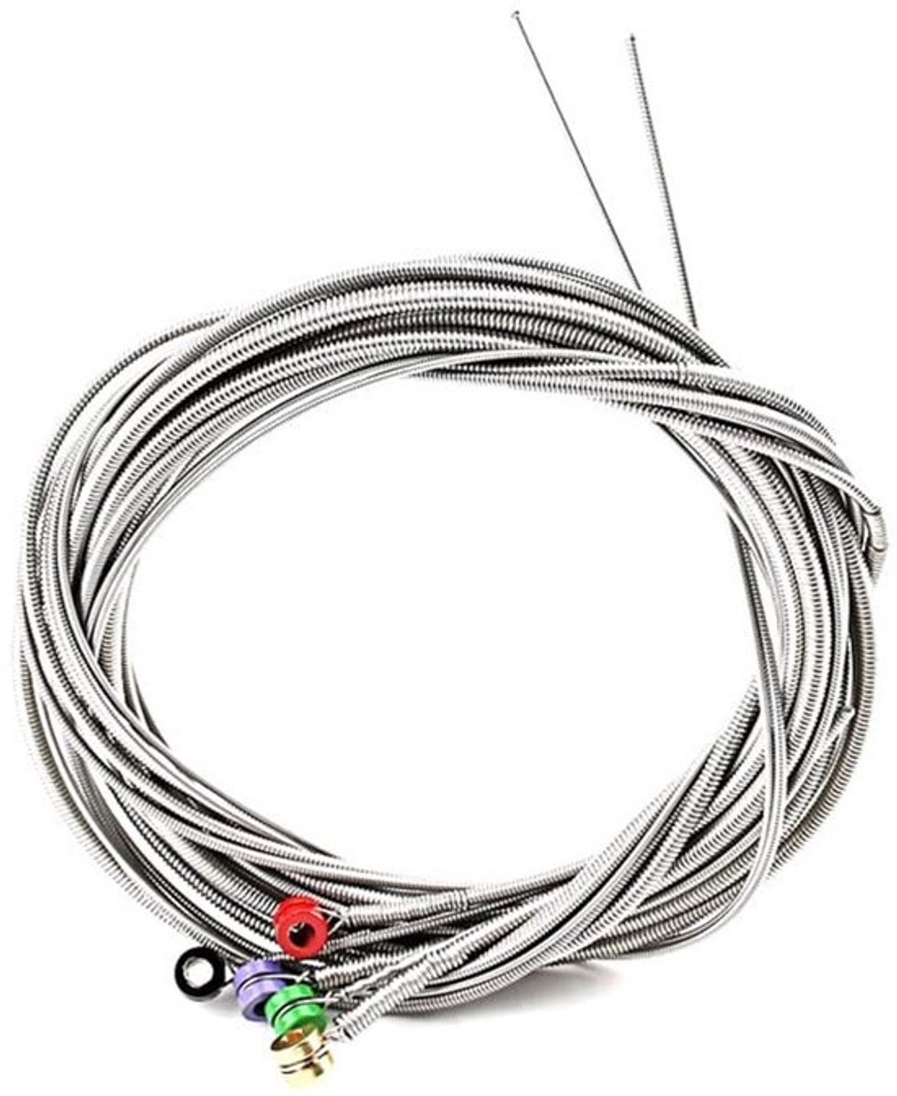 Dailygoods - 5-snarige gitaarsnaren - Roestvrij staal - Duurzaam en