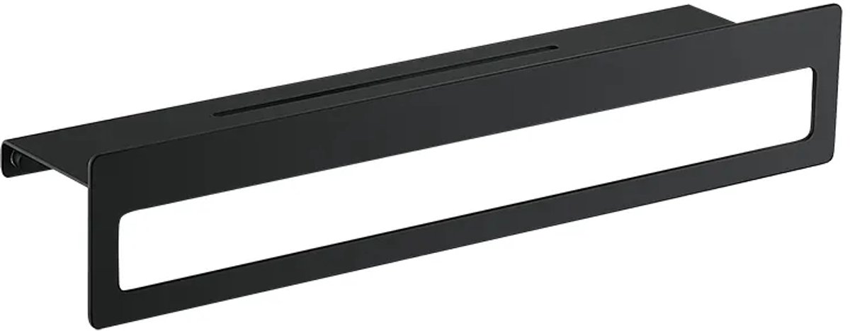Handdoekrek 43 cm mat zwart