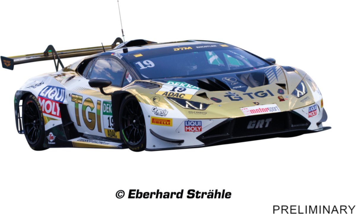 Carrera Speelgoedvoertuig Auto - DIGITAL 124 - Lamborghini Huracán GT3 Evo2 GRT Grasser Racing nr.19 DTM 2025 auto