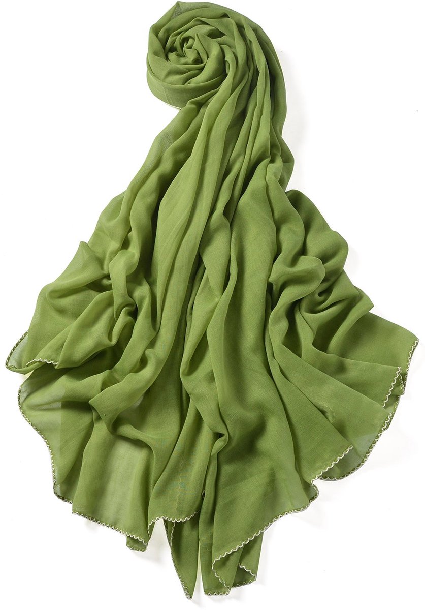 dames stola sjaal effen kleur 220 x 140 cm in verschillende kleuren van viscose
