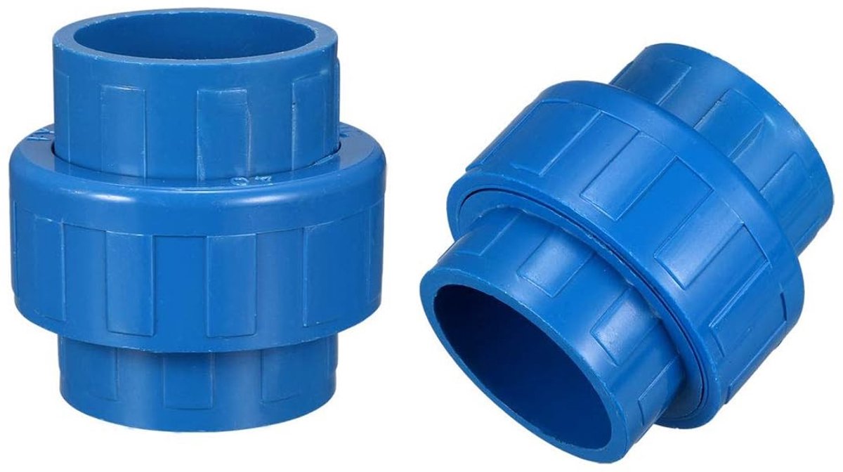 Dailygoods- Snelconnectoren 40 mm - PVC-pijpmontage - Oplosmiddelcontactdoos - Duurzaam - Lekvrije afdichting - Voor sanitairsystemen/aquariumwaterleidingen - Pijpfitting