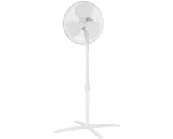 Asir - Staande Ventilator/Fan - 100% ABS - 42.1 x 10.5x 56.3 cm