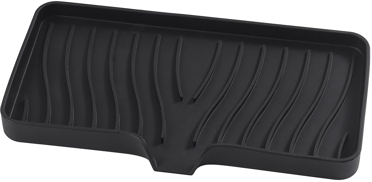 Dailygoods- Spoelbak-organizer siliconen - Keukenorganizers - Sponshouder - Afdruipmat - Vaatwasmachinebestendig - Set van 2 stuks - Keukenorganizer