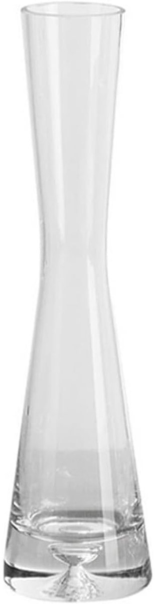 Dailygoods - Kleine Glazen Bloem Vaas Vintage - Decoratieve Vaas voor Huis en Kantoor