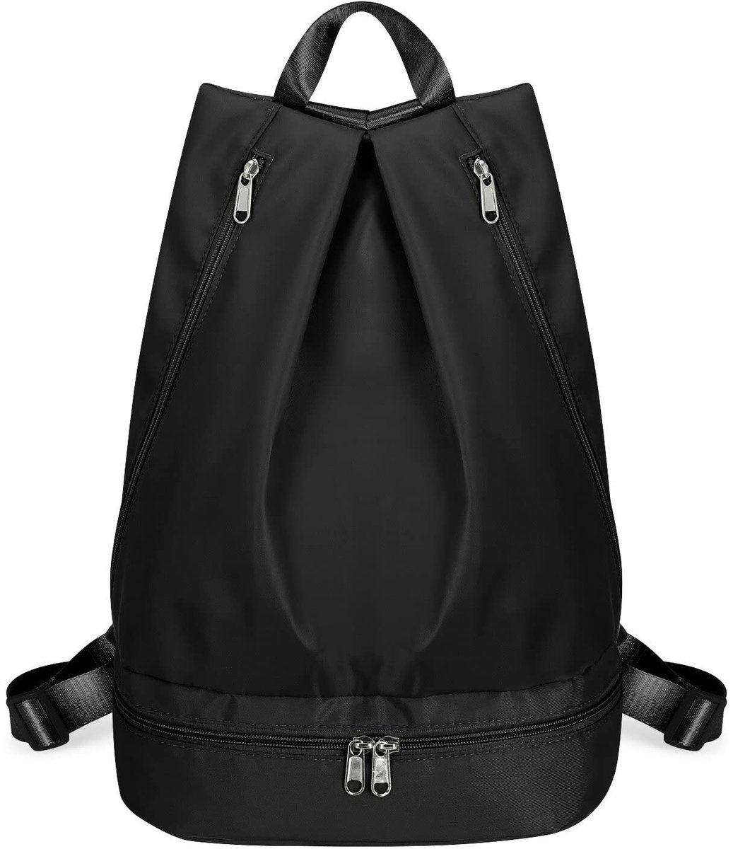 ANGEL Sportrugzak voor dames, waterdicht, met schoenenvak en nat vak, ultralicht, meisjesrugzak voor sport, reizen, strand, zwemmen, yoga