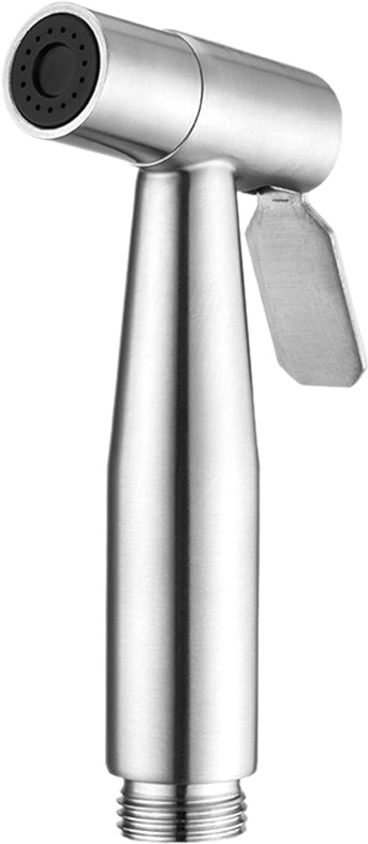 Douchekop, bidetsproeier voor toilet, handdouche, zilver