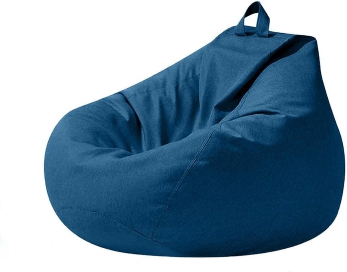 Zitzak XL Overtrek 100x120 cm, Druppelvormige Zitzakken Alleen Overtrek (Zonder Vulling), Bean Bag Chair voor Volwassenen & Kinderen, Gaming Zitzak voor Woonkamer, Kinderkamer, Buiten & Decoratie