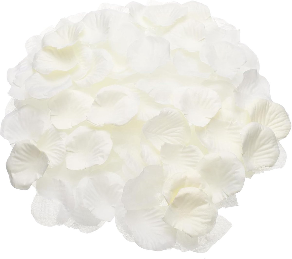 1000 stuks kunstzijden bloemen voor bruiloft, kunstrozenblaadjes voor groothandel voor bruiloft amandelen, decoratie van bloemblaadjes en bloemen voor Valentijnsdag (beige)