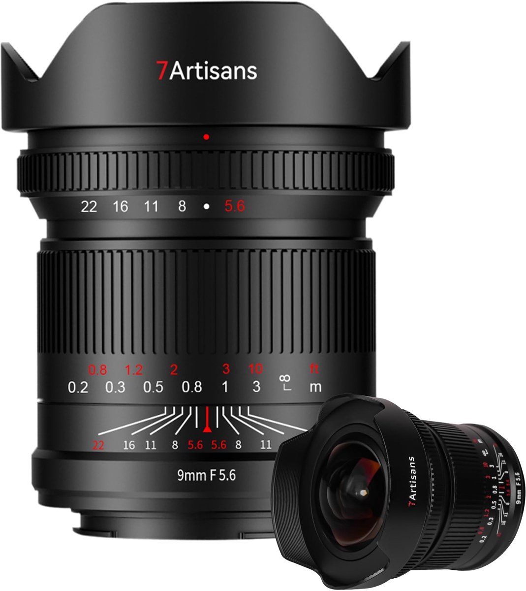 SolidKeus - 9mm F5.6 Ultra Wide Angle Lens voor Canon RF Camera's