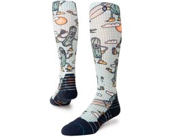 Stance Feeling Pickled Mid Poly Snow Sokken Wit,Blauw EU 43-46