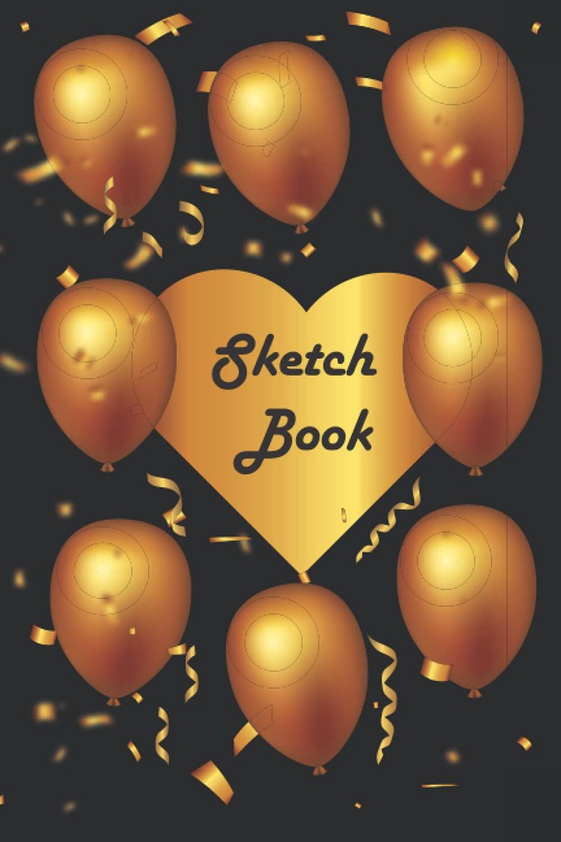 Notebook for drawing, writing, sketching Practice ( Best Gift for boys and girls- Great Art Gift ) Medium 120 pages, 6x9 inches