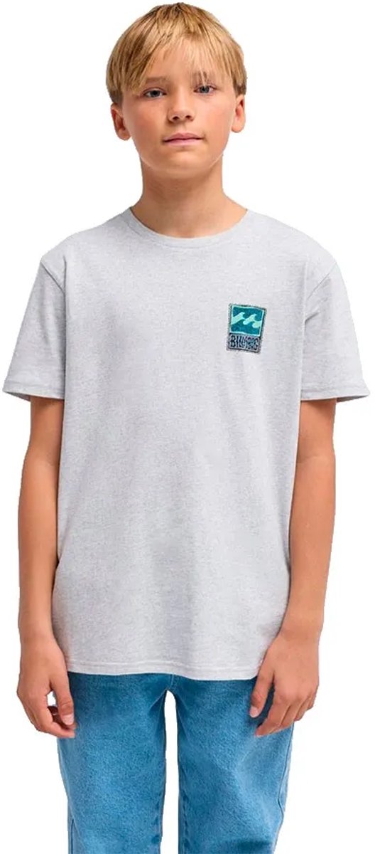 Billabong Stamp T-shirt Met Korte Mouwen Wit 16 Years Jongen