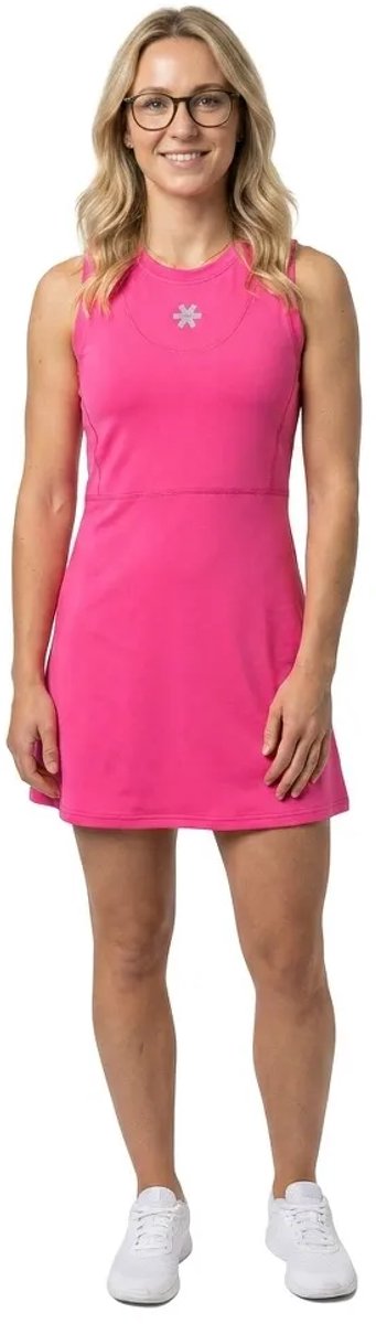 Osaka Floucy Mouwloze Jurk Roze XL Vrouw