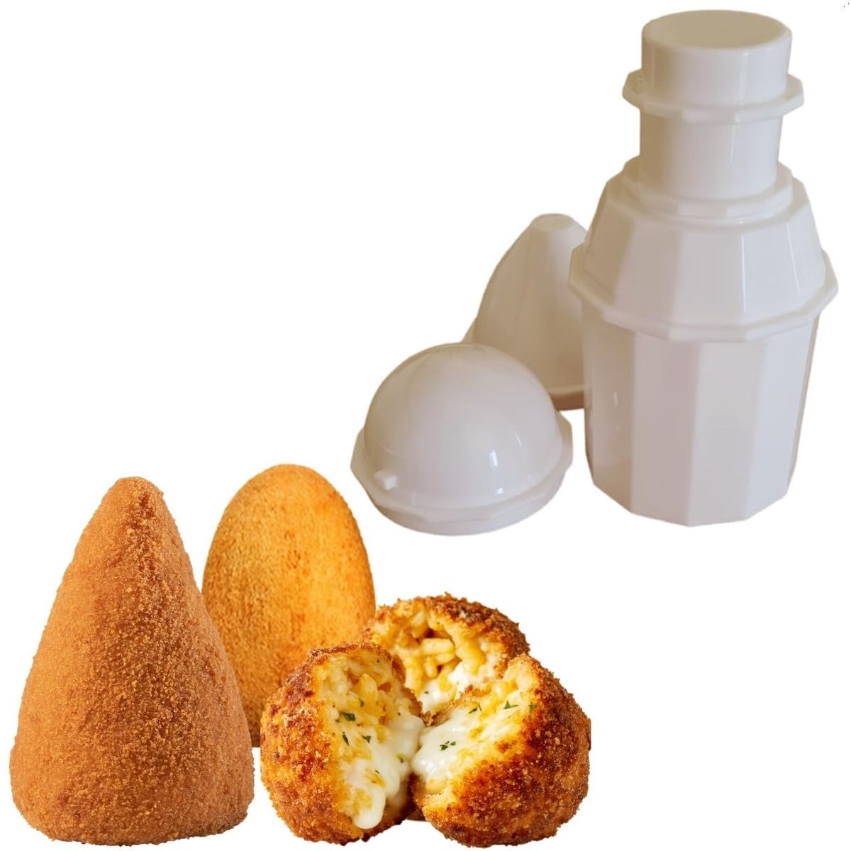 Elzusha - Rijstbalvorm 3-in-1 voor Arancini en Gehaktballen
