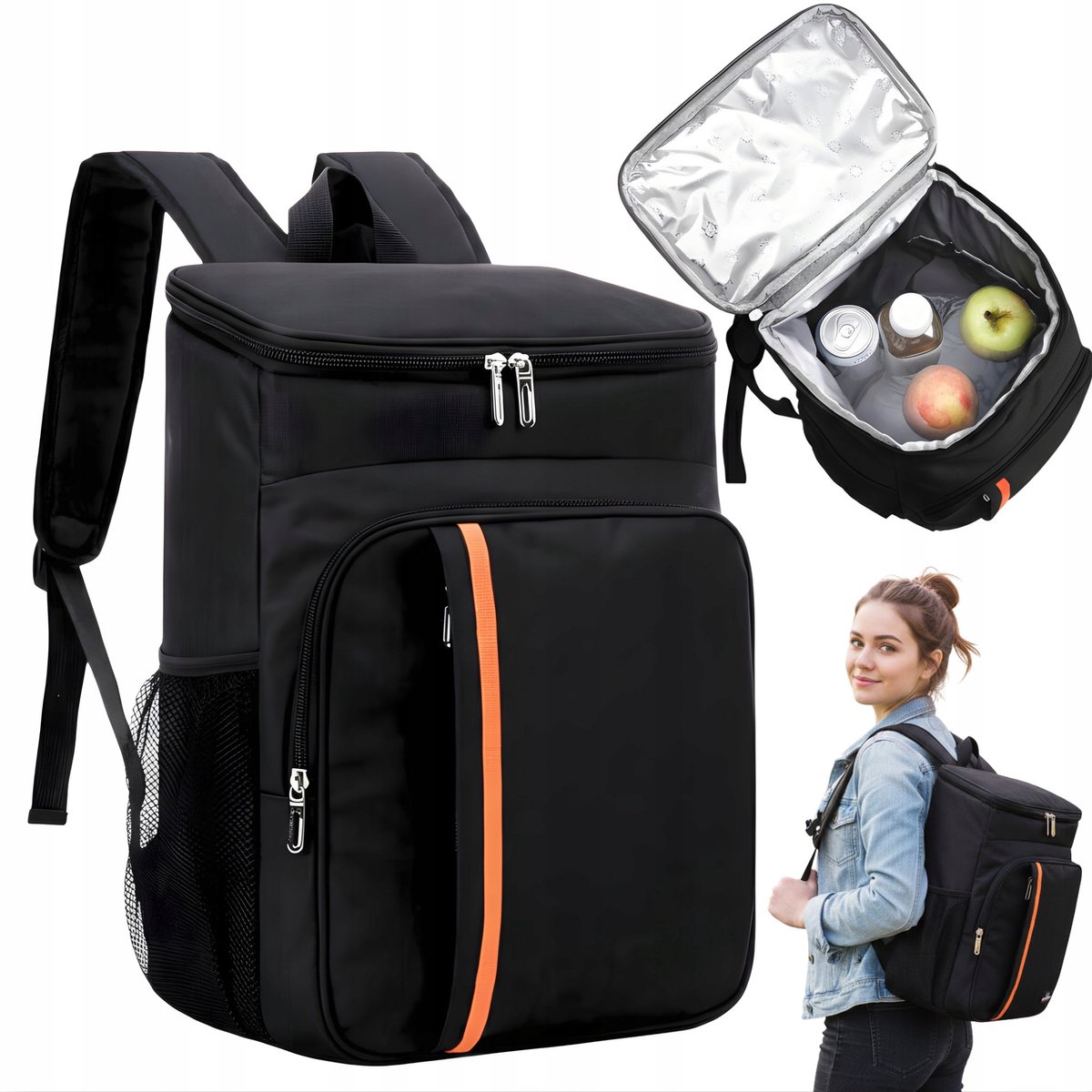 Thermische Rugzak 20L - Isolatie & Comfort voor Picknick & Reizen
