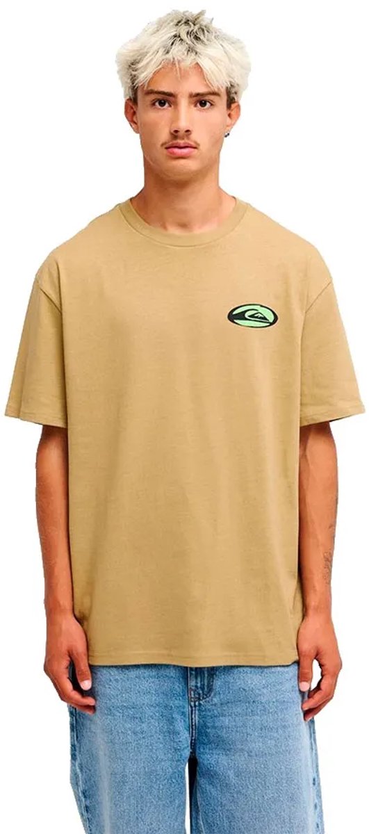 Quiksilver Harbor T-shirt Met Korte Mouwen S Man Kelp