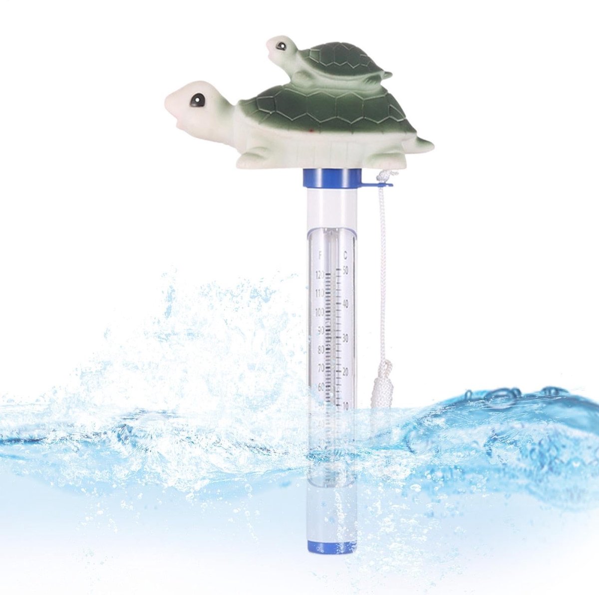 Elzusha - Drijvende Zwembadthermometer met Schattig Design