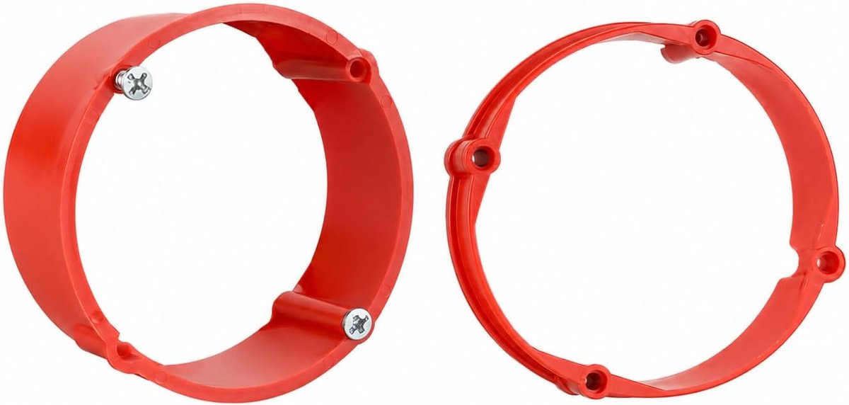 Ø 60 mm voor inbouw schakelaars/stopcontacten 24 mm, 2 stuks