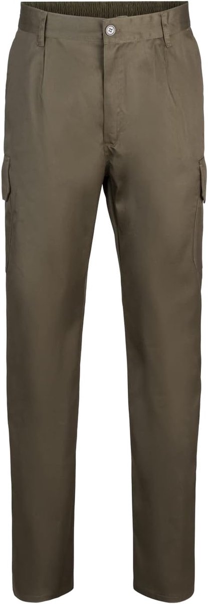 345 uniseks-volwassene Broek met meerdere zakken, jachtgroen, maat 58